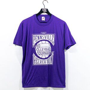1994 Co Ed VolleyBall Tournament T-Shirt Large VTG 90s Streetwear Skater